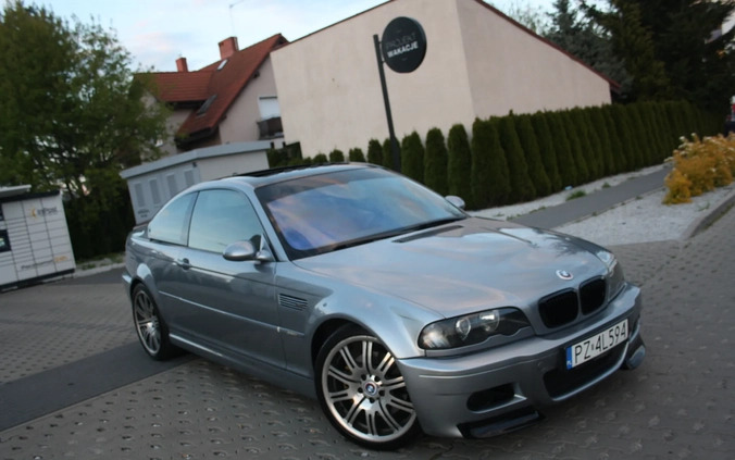 BMW M3 cena 105999 przebieg: 212000, rok produkcji 2003 z Swarzędz małe 407